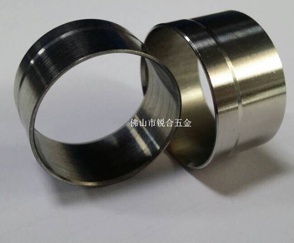 Retaining ring, steel bushing